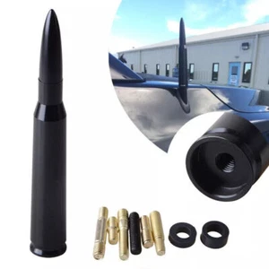 BULLET ANTENNA 50 CAL CALIBER for CHEVY GMC TRUCK SUV SILVERADO SIERRA DENALI - Foto 1 di 10
