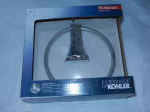 Nuevo sin garantía Kohler Rubicón Toallero Anillo Soporte Cromo Pulido R26114-CP 26114 - Imagen 1 de 15