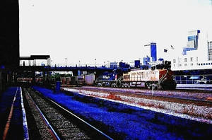 ORIGINAL KODACHROME SLIDE UNION PACIFIC C44AC #7143, SP #184 OMAHA, NE 11/02 - Picture 1 of 1