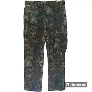 Cabelas ScentLok Camo Heavy Fleece Cargo Hunting Pants 38 Reg Mens Scent Lok - Picture 1 of 10