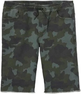 Pantaloncini mimetici pull-on pull-on da ragazzo verdi con cordino flessibile taglia S (6/7) ~ Nuovi con etichette - Foto 1 di 4