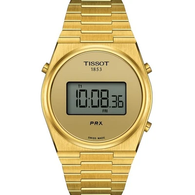 Unused TISSOT PRX T137.463.33.020.00 Yellow Gold Stainless Men Watch in Box - image 1 of 4