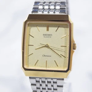 [Neuwertig] Vintage 80er Jahre Seiko Chronos 9021-5220 Herren Quarzuhr neue Batterie - Bild 1 von 16