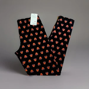 Leggings recortados negros DISNEY rojos orejas de Minnie Mouse lazos junior para mujer medianos - Imagen 1 de 5