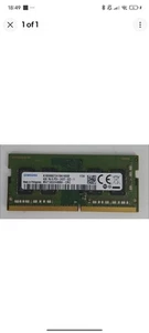 1x 4GB Laptop RAM - Memory - Samsung Brand  - PC4 - 2400MHz - UNTESTED - Picture 1 of 1