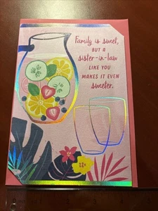 Hallmark Card Happy Mothers Day Sister-in-law - Picture 1 of 3