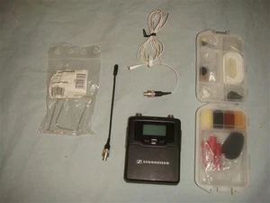SENNHEISER DIGITAL SK 6000 TASCHENSENDER W MKE 1-4-1 LAVALIER MIKROFON & ACCS - Bild 1 von 15