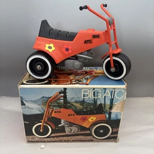 Vintage Big ATC 70er MotorTrike für 11 1/2" Puppen mit OVP Barbie Spielzeug GI Joe - Bild 1 von 12