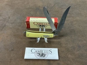 NEW Camillus Yello-Jaket #717Y  2-blade Trapper Pocket Knife Buckmasters - Picture 1 of 6