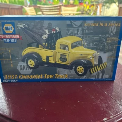 First Gear 19-2375 1937 Chevrolet Tow Truck NAPA 75th Anniv. 1:34 Scale - Image 1 of 4