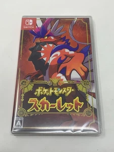 Pokemon Scarlet - Nintendo Switch  - Japan Version (BRAND NEW) - Picture 1 of 2