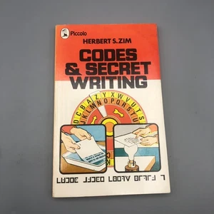 Codes and Secret Writing (Piccolo Books) Paperback Book - Picture 1 of 8