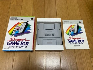 Super Gameboy 1 CIB Nintendo Super Famicom SFC In Stock 1993 Japan import - Picture 1 of 12
