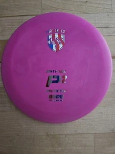 Used Discmania Soft P-Line P2 Originals Run Pink 173g OLD INNOVA small rim ding - Picture 1 of 9