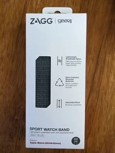 new Zagg Gear4 Sport Watch Band for all size Apple Watch - Navy Blue - Free Ship - Picture 1 of 1