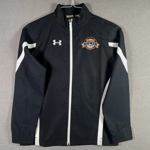 Under Armour Track Jacket Youth Medium YMD Black Cal Ripken Baseball Logo Boys M - Picture 1 of 9