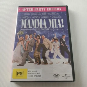 Mamma Mia! The Movie After Party Edition DVD New & Sealed Meryl Streep Region 4 - Picture 1 of 6