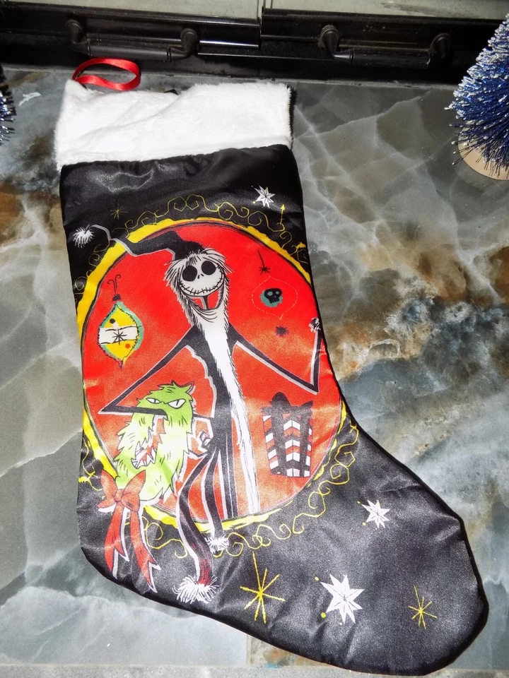 Disney Christmas Nightmare Before Christmas Jack Skellington Stocking