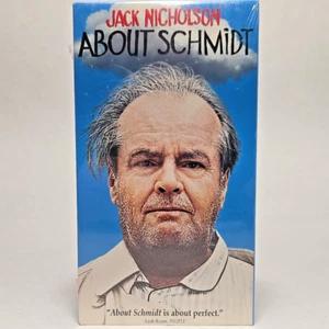 About Schmidt VHS 2002 Jack Nicholson Movie 2003 Tape Alexander Payne Film New - Foto 1 di 13