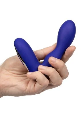 Vibratore prostatico dildo fallo anale vibrante in silicone stimolatore prostata - Immagine 1 di 4
