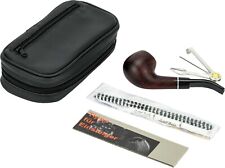 PIPE "STARTER SET" w LEATHERETTE BAG *FOR BEGINNERS*  *NEW* PIPE + CLEANER ETC