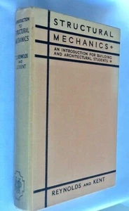 Structural Mechanics: An Introduction for Building Students - Hardback 1958 - Imagen 1 de 9
