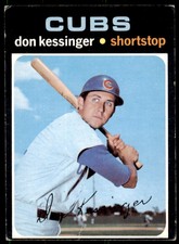1971 Topps Don Kessinger #455 Chicago Cubs VG-EX