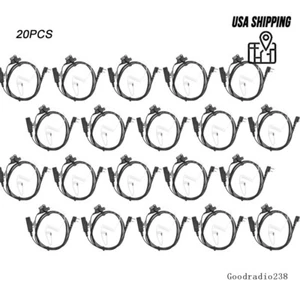 20 SZTUK 2-przewodowe słuchawki ochronne do radia F3001 F4001 F4022 F4026 - Zdjęcie 1 z 5