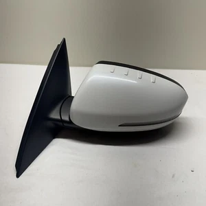 2011-2013 Kia Optima Passenger RIGHT SIDE Mirror With Turn Signal WHITE OEM - Picture 1 of 17