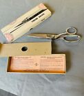 Vintage Wiss Pinking shears in Original box, instructions, Model C  9" Pink-Rite