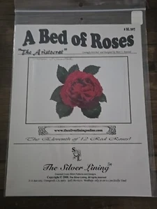 The Silver Lining A Bed Of Roses The Aristocrat Counted Cross Stitch #9 - Picture 1 of 4