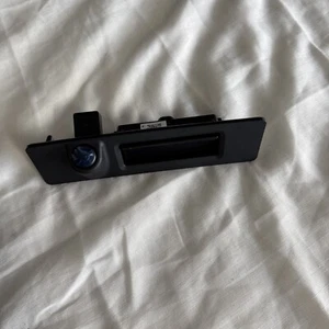 NEW OEM TESLA MODEL 3 Y TRUNK LID RELEASE BUTTON W/ BACK UP CAMERA 1095949-00-E - Picture 1 of 3