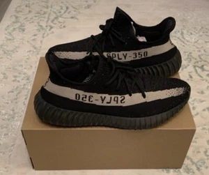 Adidas Yeezy Boost 350 V2 Black White Oreo EUR 44 2/3 US 10.5 - Bild 1 von 4