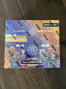 Panini Illusions 2020-21 paquete de baloncesto NBA 20 caja sellada al por menor en mano - Imagen 1 de 2