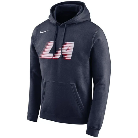 Los Angeles Clippers Nike City Edition Essential Logo Hoodie Men's Medium NBA Cover