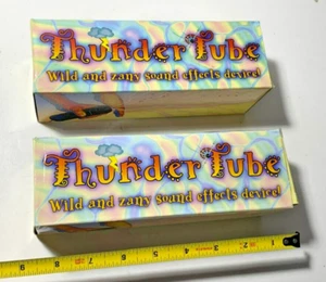 Educational Spring Drum Thunder Tube Toy Simulation Teaching Tool lot of 2 - Picture 1 of 11
