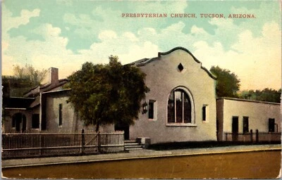 Postcard Presbyterian Church in Tucson, Arizona - Image 1 of 2