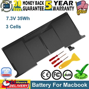 A1406 A1495 Battery for Apple MacBook Air 11" A1370 Mid 2011 A1465 Mid 2012-2014 - Picture 1 of 12