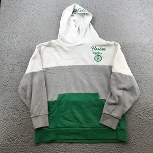 Boston Celtics G-III Sweater Womens Large Green NBA Graphic Hoodie 61766 - Picture 1 of 10