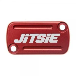 JITSIE AJP TRIALS BIKE BRAKE CLUTCH MASTER CYLINDER COVER SMALL RED  - Picture 1 of 1