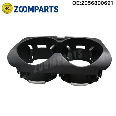 Dual Cup Holder for Mercedes-Benz W205 C205 C180 C200 C250 C300 C350 C400 Front Foto 1 de 4