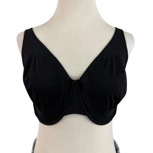 Third Love Bra Women's 34H Underwire Wide Adjustable Straps Soft Unpadded Black - Picture 1 of 7