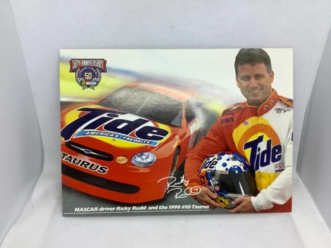 RICKY RUDD TIDE 1998 7 X 5 POST CARD Cover
