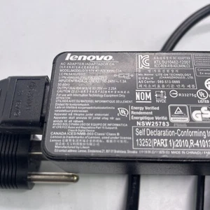 Genuine Lenovo 45W 20V 2.25A AC Adapter ADLX45NCC3A ADLX45NCC2A with Power Cord - Picture 1 of 5