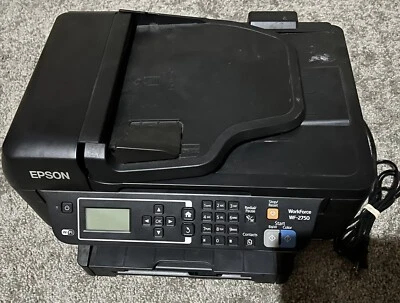 Epson WorkForce WF-2750 All in One Printer Tested Working - Image 1 of 4