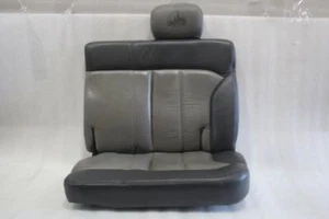 1999 2000 2001 2002 CHEVROLET BLAZER LEFT REAR SEAT GRAPHITE GRAY LEATHER 122 - Picture 1 of 12