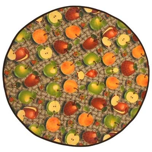 PVC Fruits Design Waterproof Food Mat Multicolor For Home - Picture 1 of 5