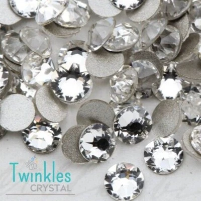 Swarovski 3.5mm Crystal Flatback Nail Decoration Rhinestone #2088-SS14-Clear - Image 1 of 4