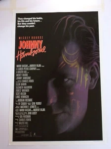 JOHNNY HANDSOME Original THEATER-USED Movie Poster 27x41 #'d One Sheet SS - C8 - Picture 1 of 9