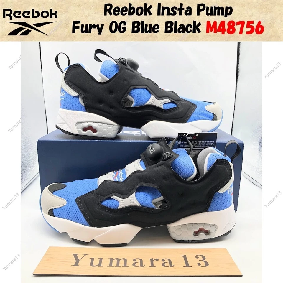 Taille homme Reebok Insta Pump Fury OG bleu noir M48756 - Photo 1/4